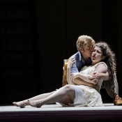 Euridice in Monteverdi's L' Orfeo - Chautauqua Opera - Photo: Paula Ospina